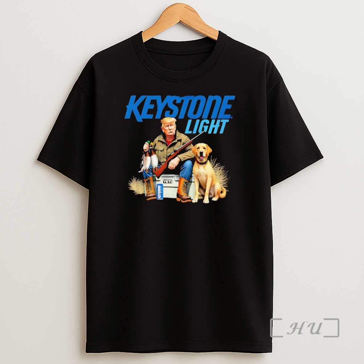 Officials Trump Duck Hunting Keystone Light Lager Premium Shirt Sweatshirt Tee