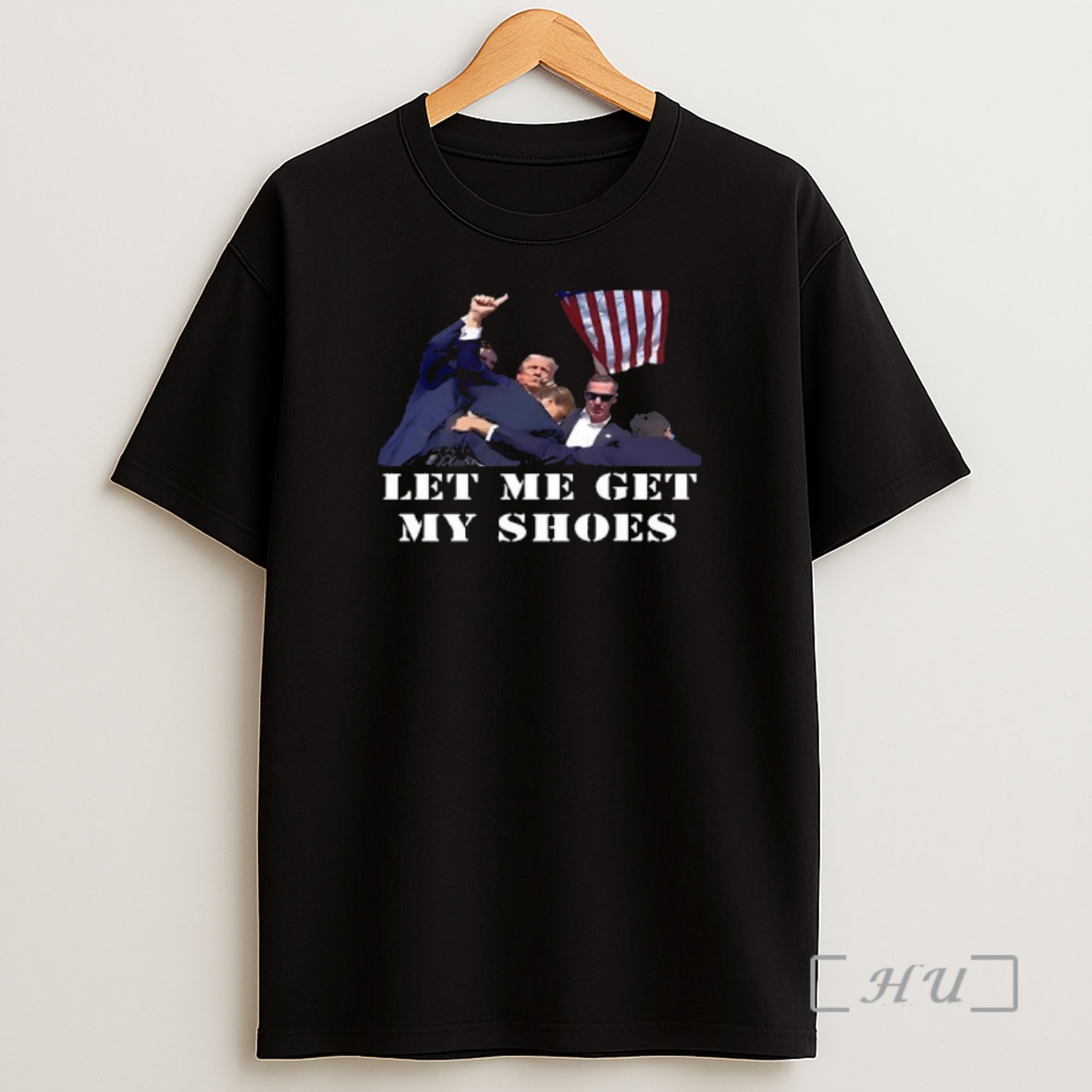 Officials Trump Let Me Get My Shoes Premium Shirt Sweatshirt Tee