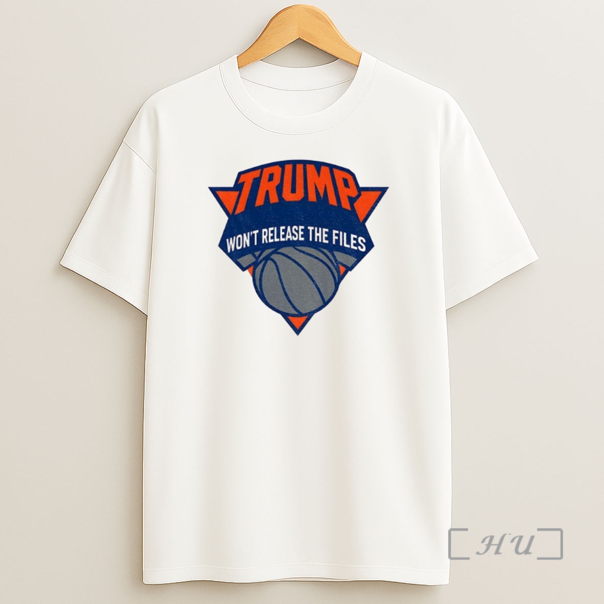 Officials Trump Wont Release The Files New York Knicks Parody Logo Premium Shirt Sweatshirt Tee