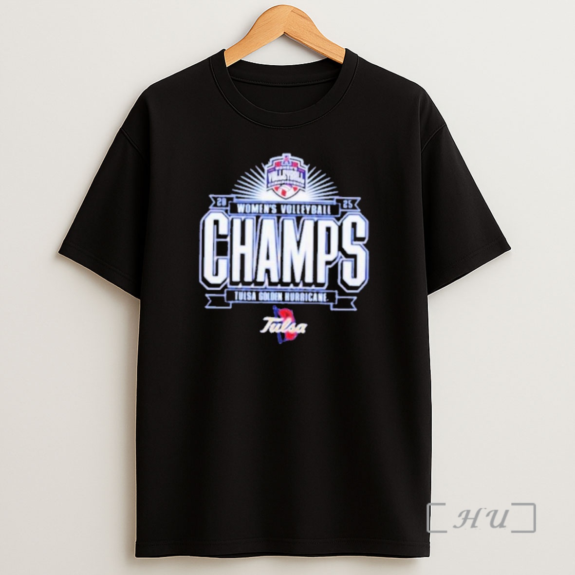 Officials Tulsa Golden Hurricane 2025 American Volleyball Tournament Champions Premium Shirt Sweatshirt Tee