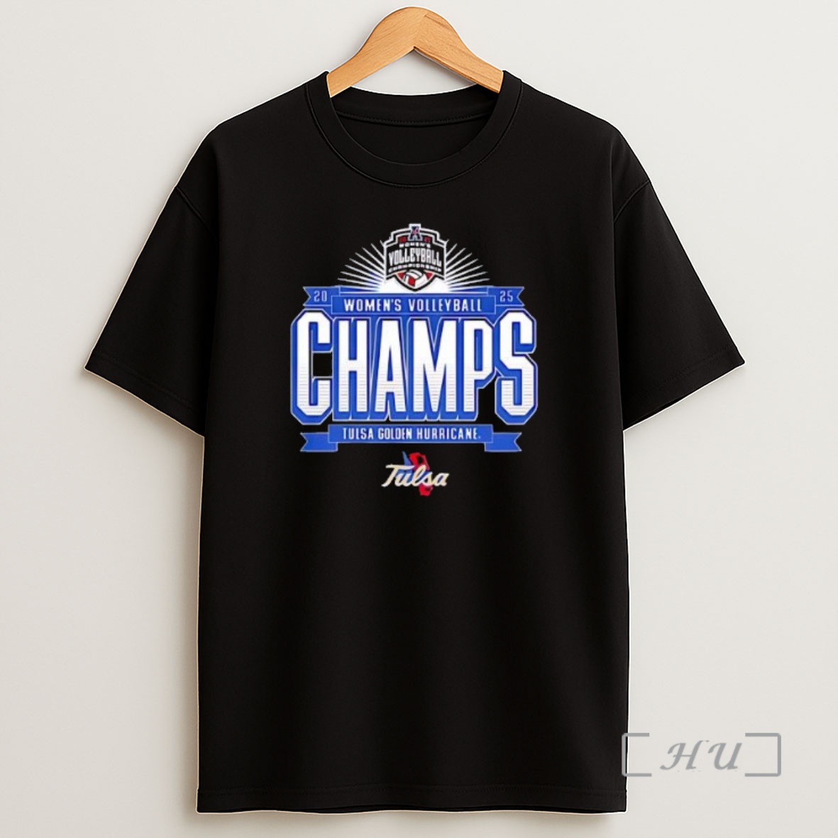 Officials Tulsa Golden Hurricane 2025 Womens Volleyball Champions Premium Shirt Sweatshirt Tee