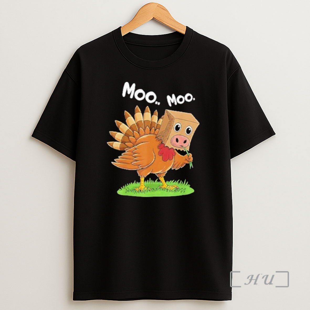 Officials Turkey Cow Moo Moo Thanksgiving Premium Shirt Sweatshirt Tee