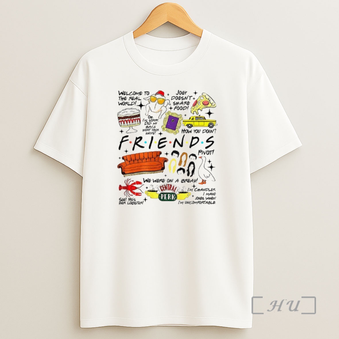 Officials Turkey Friends Welcome To The Real World Joey Doesnt Share Food Happy Thanksgiving Premium Shirt Sweatshirt Tee
