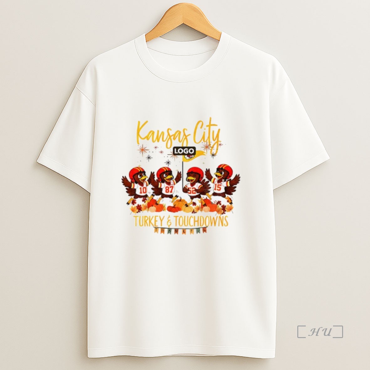 Officials Turkey And Touchdowns Kansas City Chiefs Nfl Football Logo Thanksgiving Premium Shirt Sweatshirt Tee