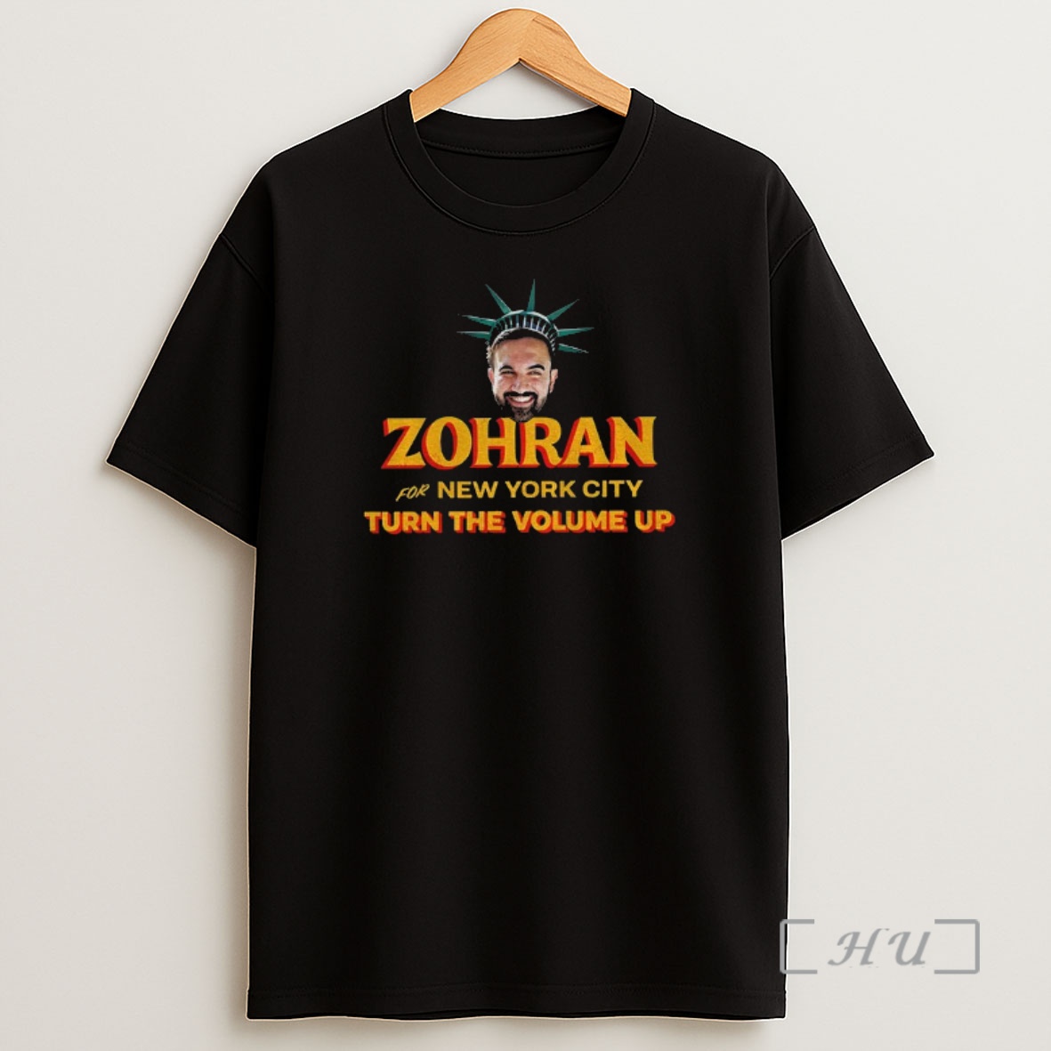 Officials Turn The Volume Up Mayor Zohran Mamdani Statue Of Liberty Nyc 2026 Premium Shirt Sweatshirt Tee