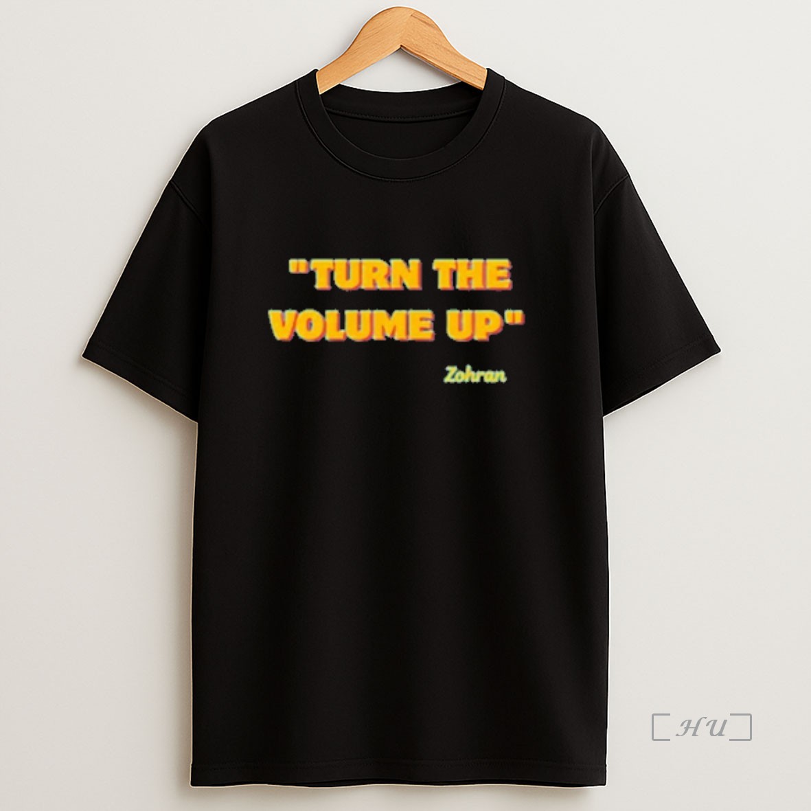 Officials Turn The Volume Up Zohran Premium Shirt Sweatshirt Tee