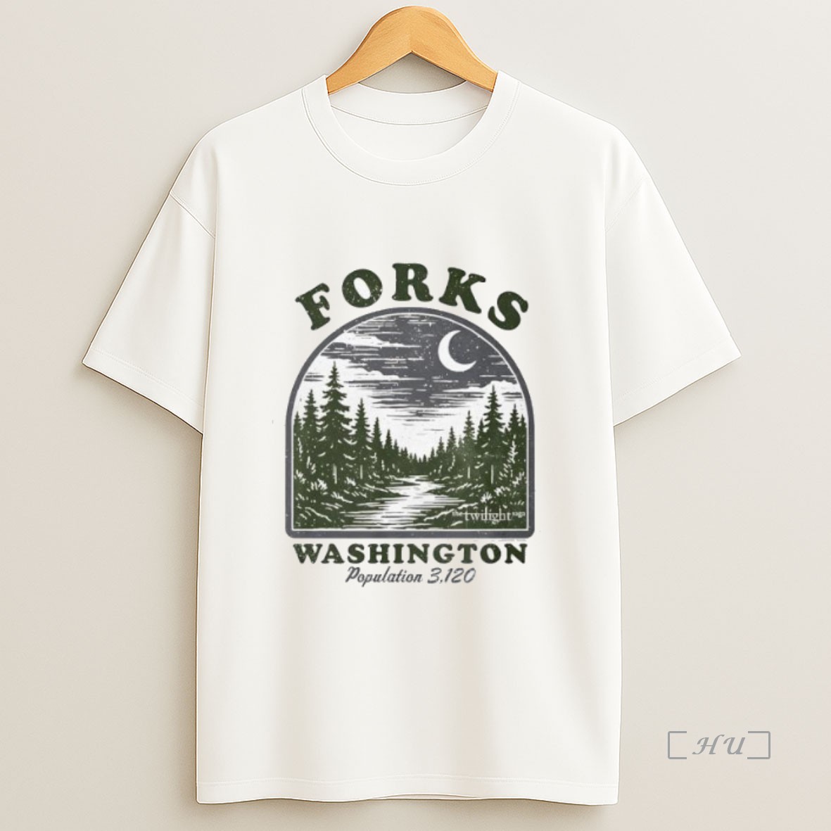 Officials Twilight Forks Washington Vintage Premium Shirt Sweatshirt Tee