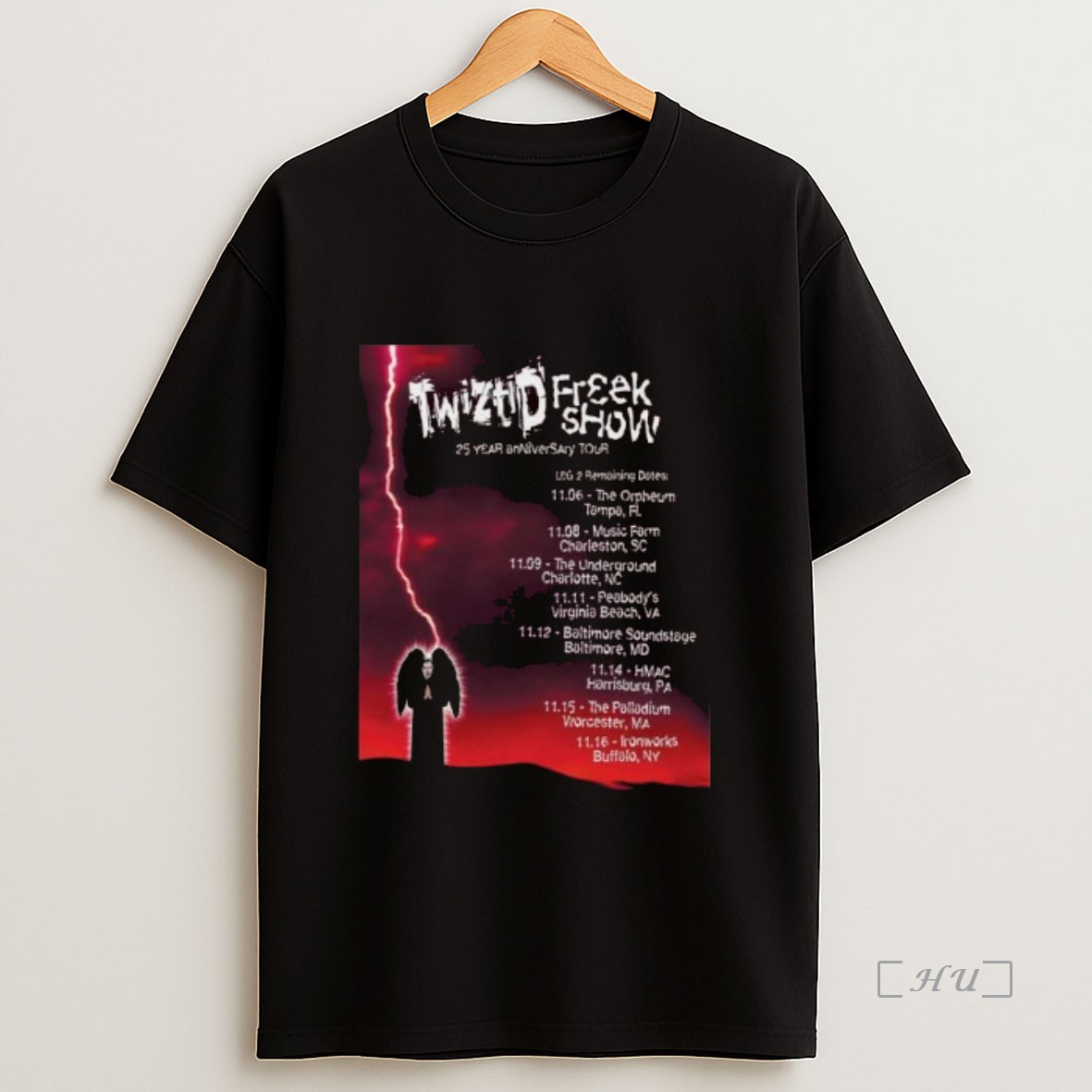 Officials Twiztid Freek Show 25 Year Anniversary Fall Tour 2025 Long Sleve Premium Shirt Sweatshirt Tee
