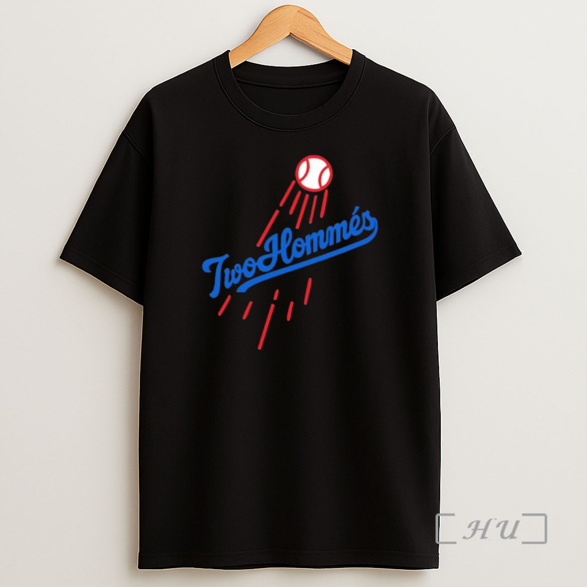 Officials Two Hommes X Dodgers Logo Black Premium Shirt Sweatshirt Tee