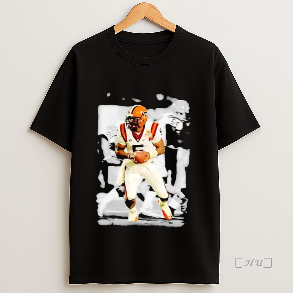 Officials Tyrod Taylor Graphic Virginia Tech Hokies Premium Shirt Sweatshirt Tee