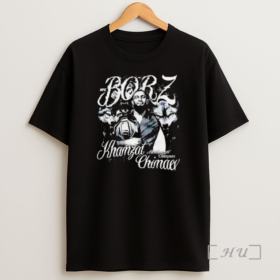 Officials Ufc Borz Khamzat Chimaev Grunge Premium Shirt Sweatshirt Tee