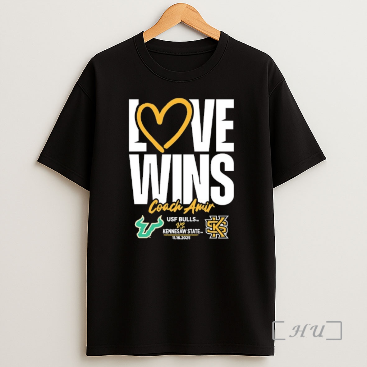 Officials Usf Bulls Vs Kennesaw State 2025 Love Wins Premium Shirt Sweatshirt Tee