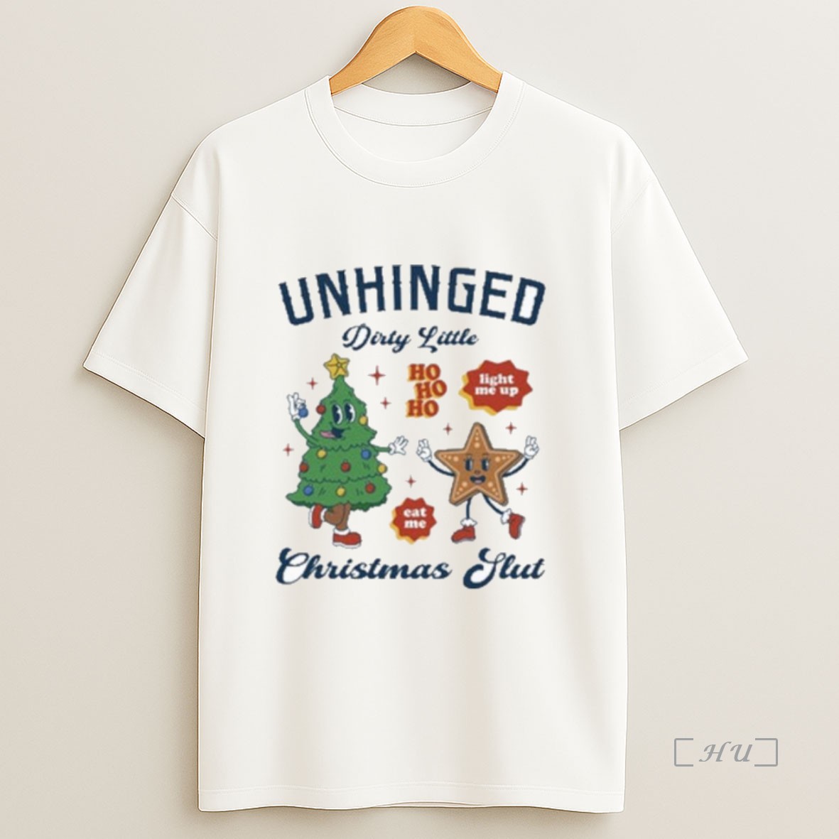 Officials Unhinged Dirty Christmas Slut Premium Shirt Sweatshirt Tee