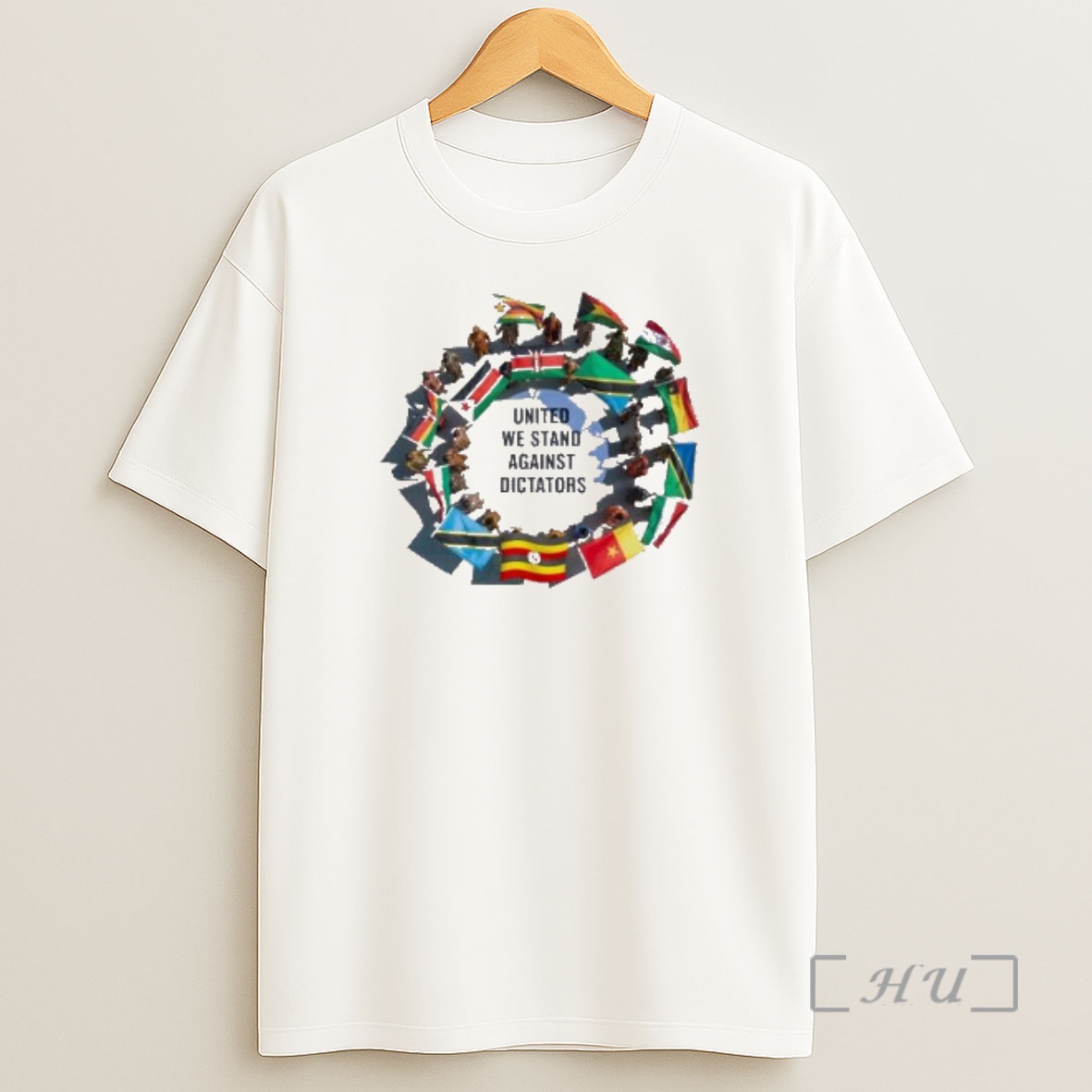 Officials United We Stand Against Dictators Free Tanzania Premium Shirt Sweatshirt Tee