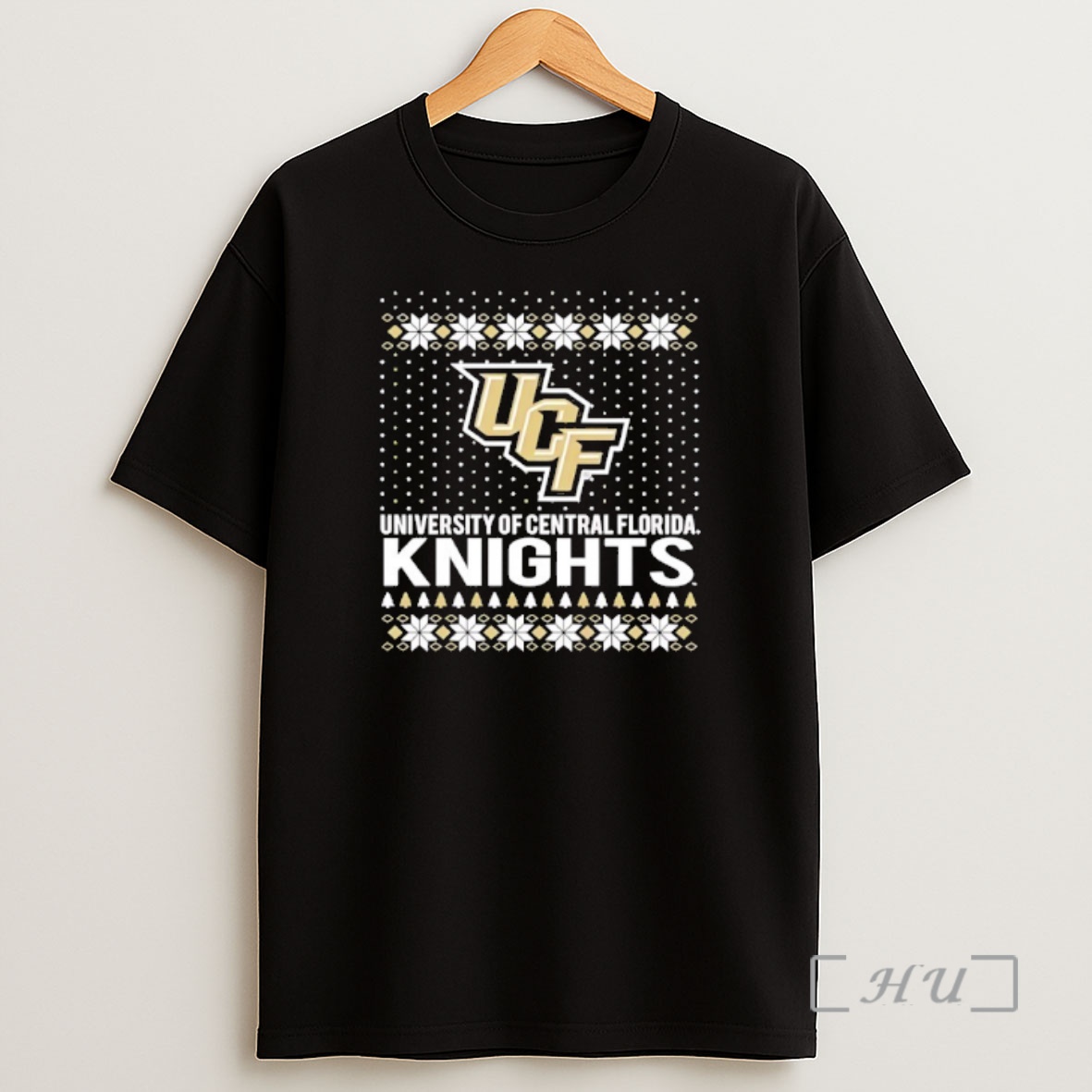 Officials University Central Florida Golden Knights Ugly Christmas Premium Shirt Sweatshirt Tee
