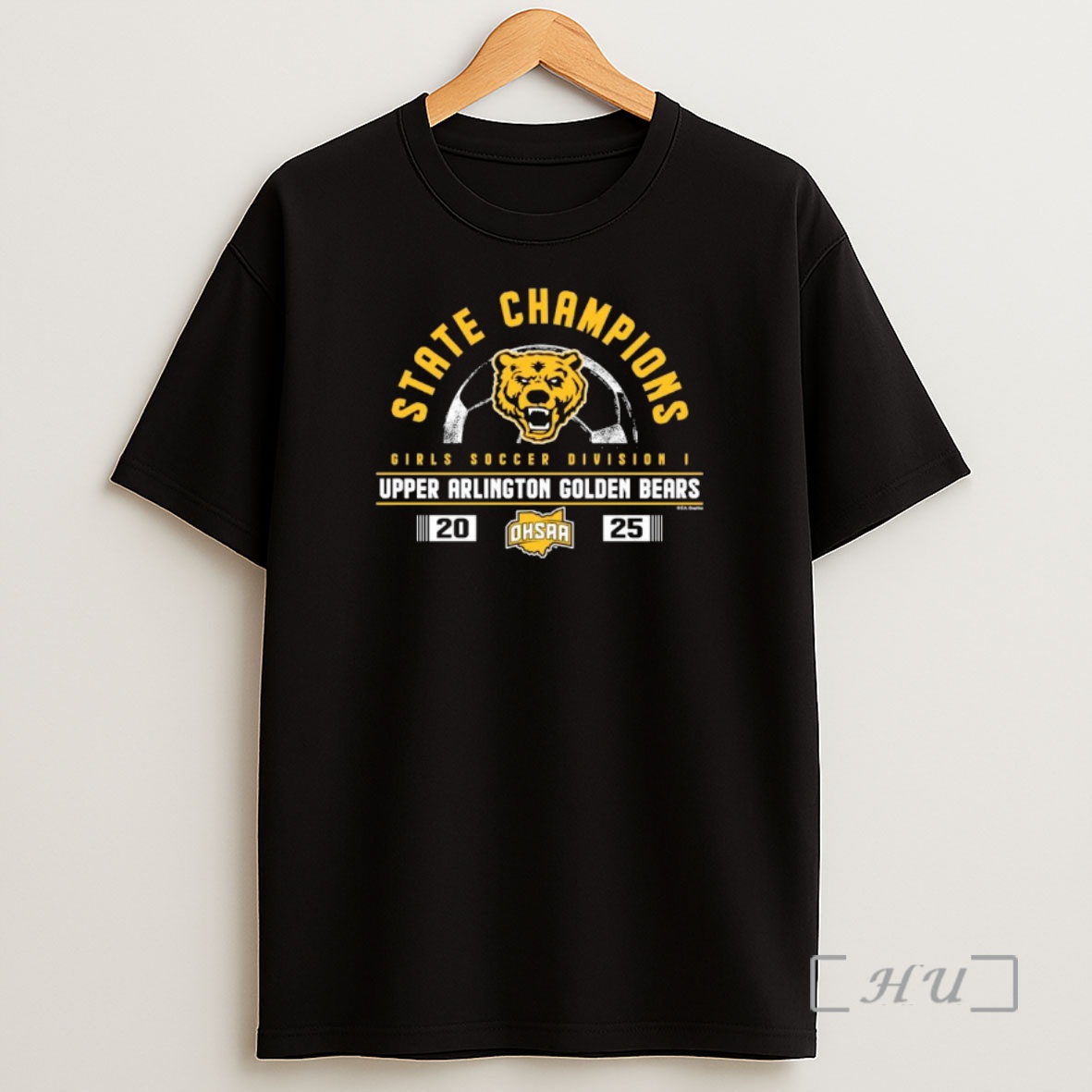 Officials Upper Arlington Golden Bears 2025 Ohsaa Girls Soccer Division 1 State Champions Ornaments Premium Shirt Sweatshirt Tee