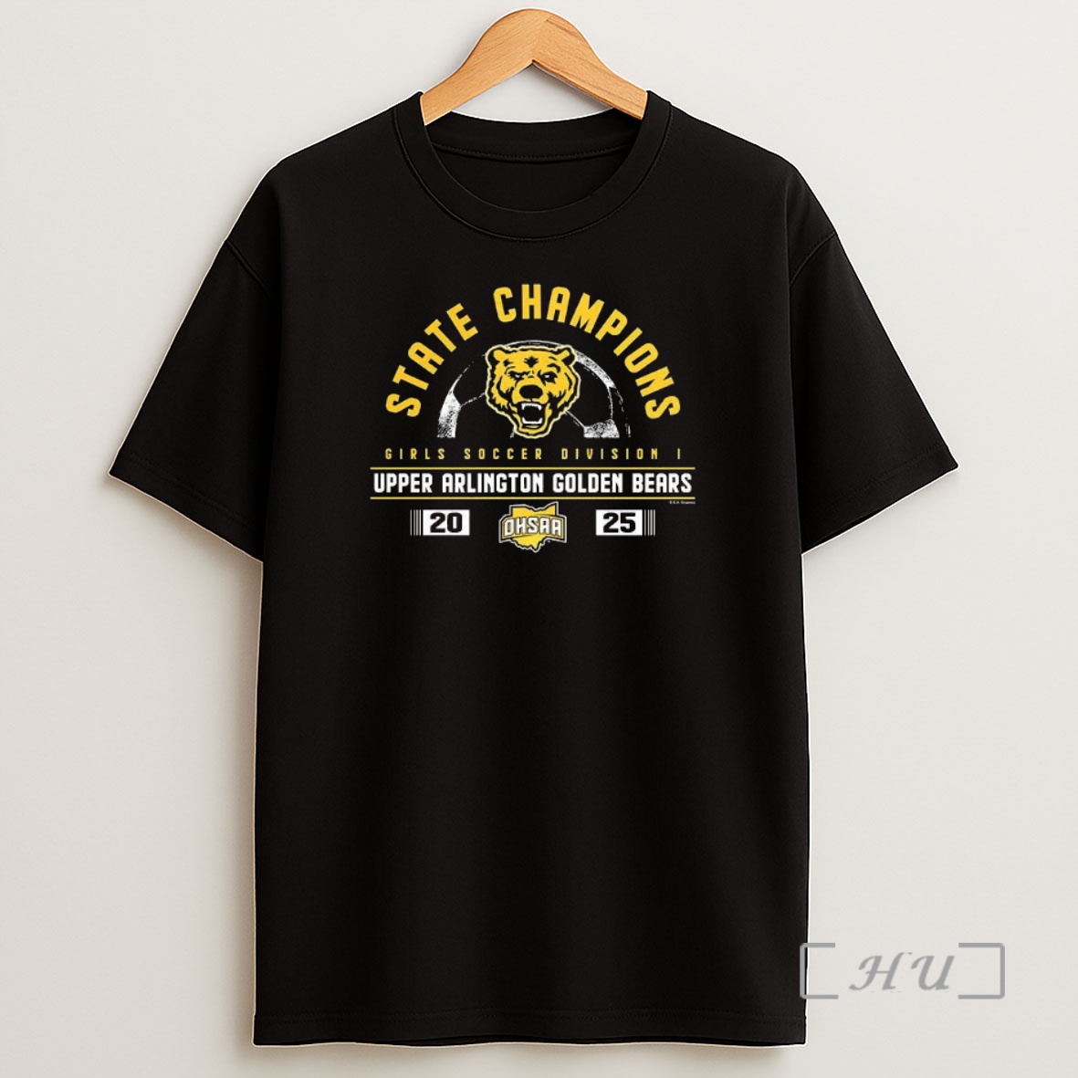 Officials Upper Arlington Golden Bears 2025 Ohsaa Girls Soccer Division 1 State Champions Premium Shirt Sweatshirt Tee