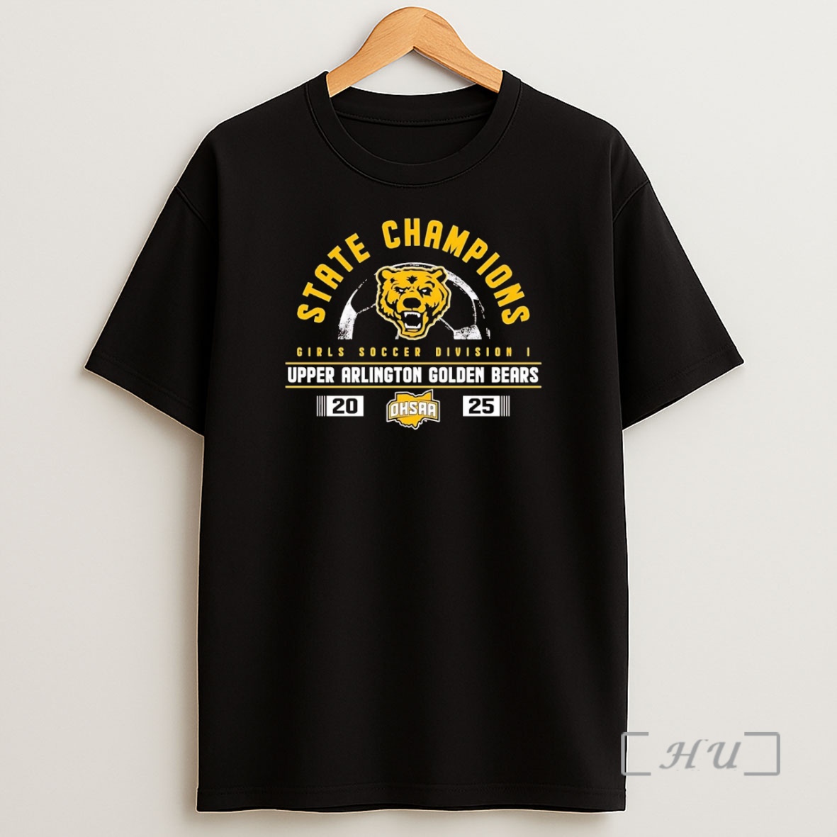 Officials Upper Arlington Golden Bears Ohsaa Girls Soccer Division I State Champions 2025 Premium Shirt Sweatshirt Tee