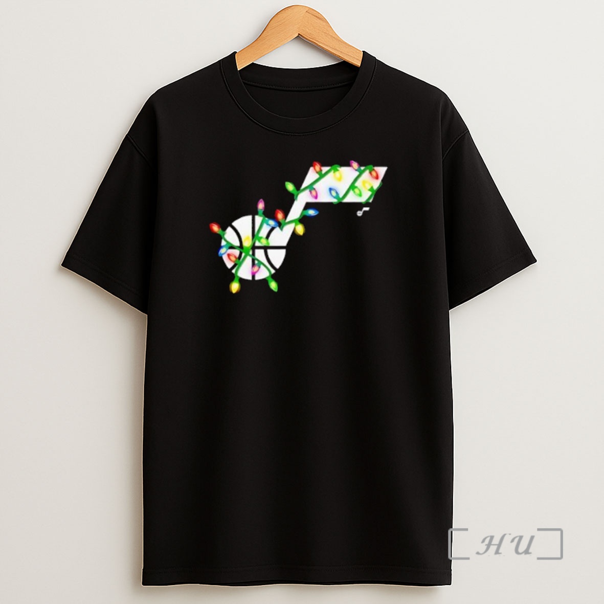 Officials Utah Jazz Logo Lights Merry Christmas Premium Shirt Sweatshirt Tee