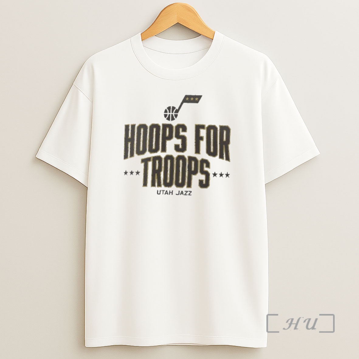 Officials Utah Jazz Nba Hoops For Troops Premium Shirt Sweatshirt Tee