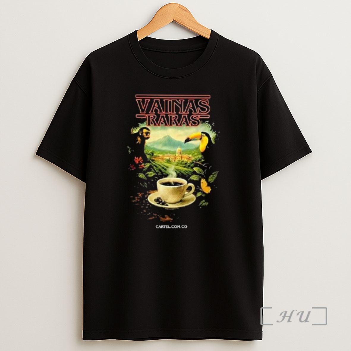 Officials Vainas Raras Stranger Things Circle Black Premium Shirt Sweatshirt Tee