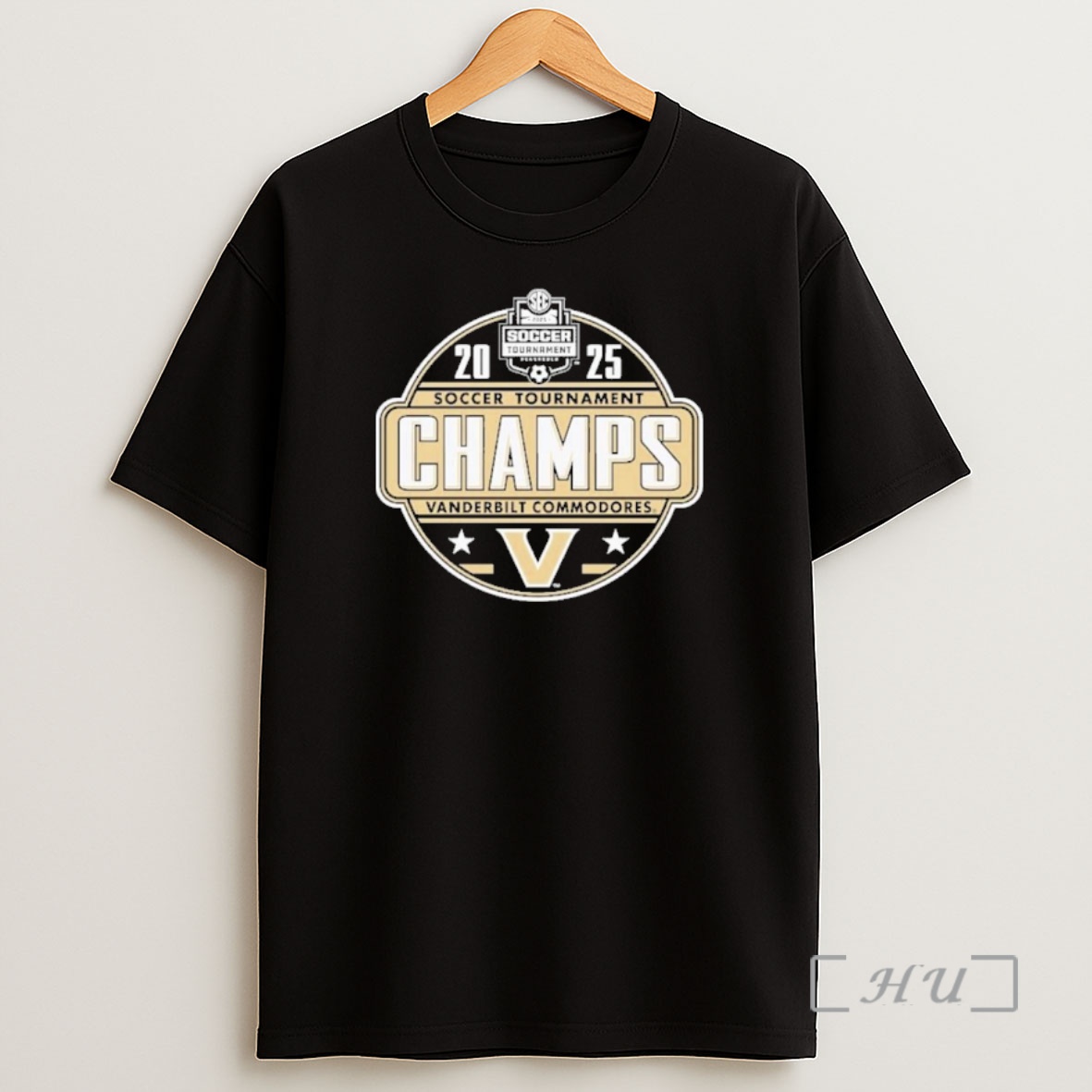 Officials Vanderbilt Commodores 2025 Sec Womens Soccer Tournament Champions Locker Room Premium Shirt Sweatshirt Tee