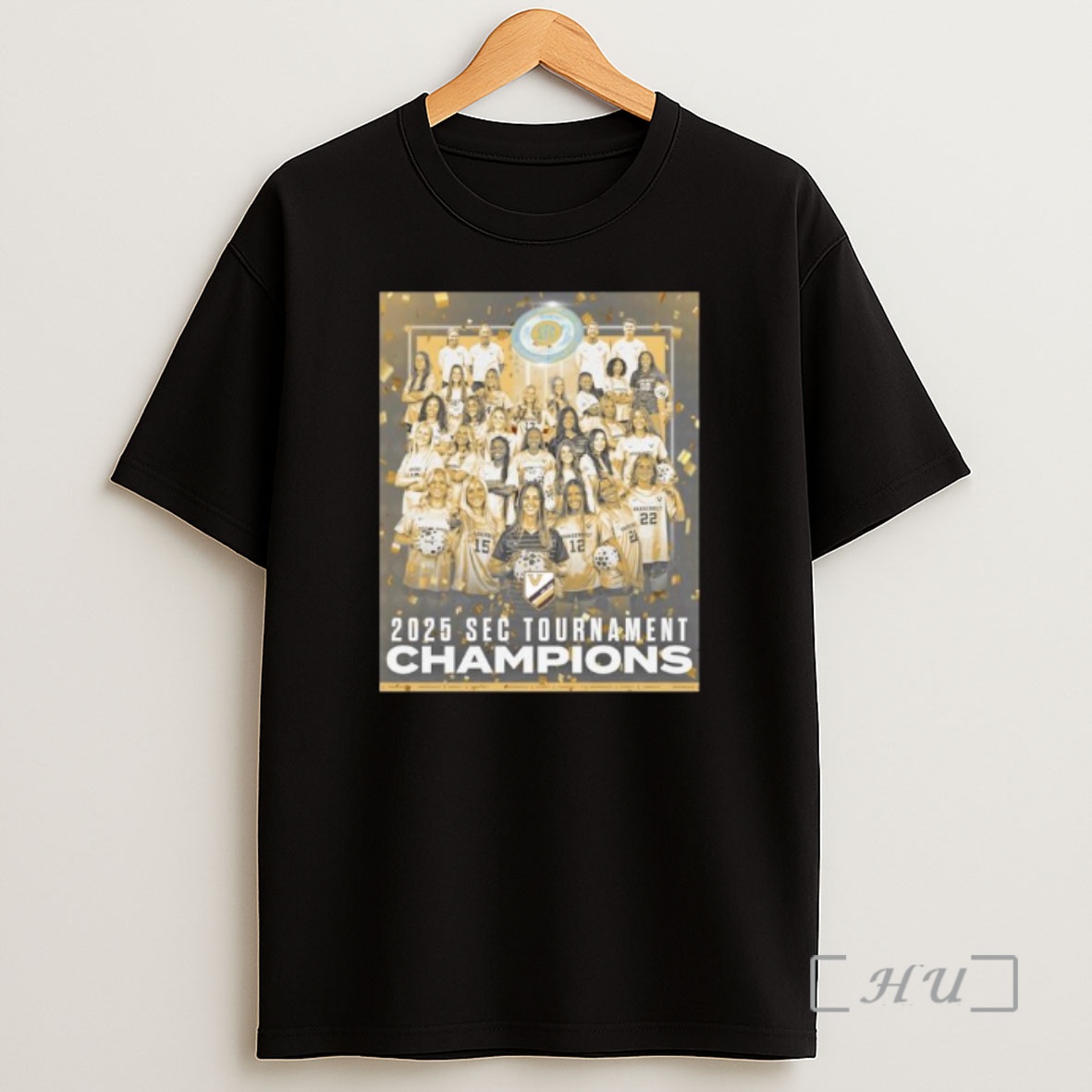 Officials Vanderbilt Commodores Womens Soccer 2025 Sec Tournament Champions Ornaments Premium Shirt Sweatshirt Tee