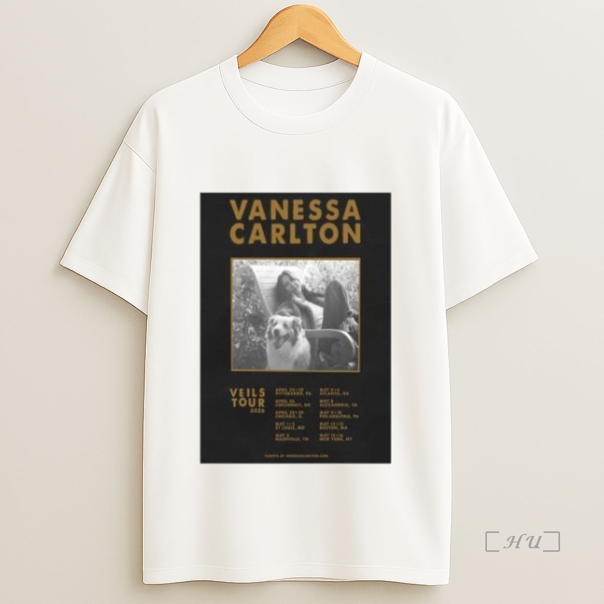 Officials Vanessa Carlton Veils Tour 2026 Premium Shirt Sweatshirt Tee