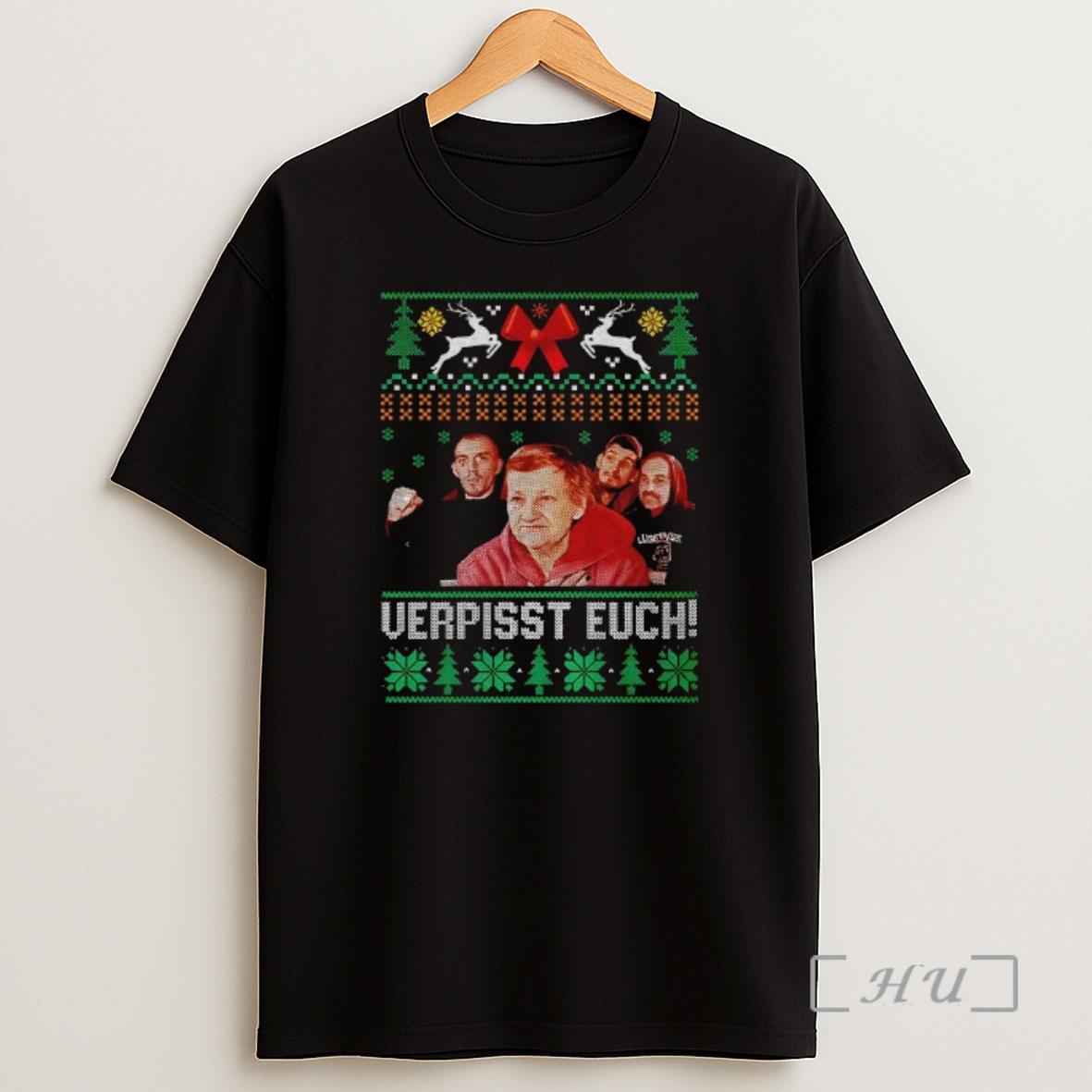 Officials Verpisst Euch Christmas Ugly Premium Shirt Sweatshirt Tee