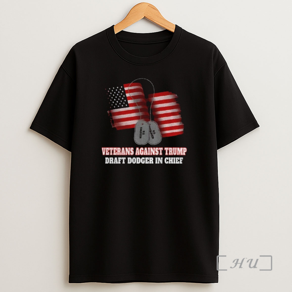 Officials Veterans Against Trump Draft Dodger In Chief Political Statement Premium Shirt Sweatshirt Tee