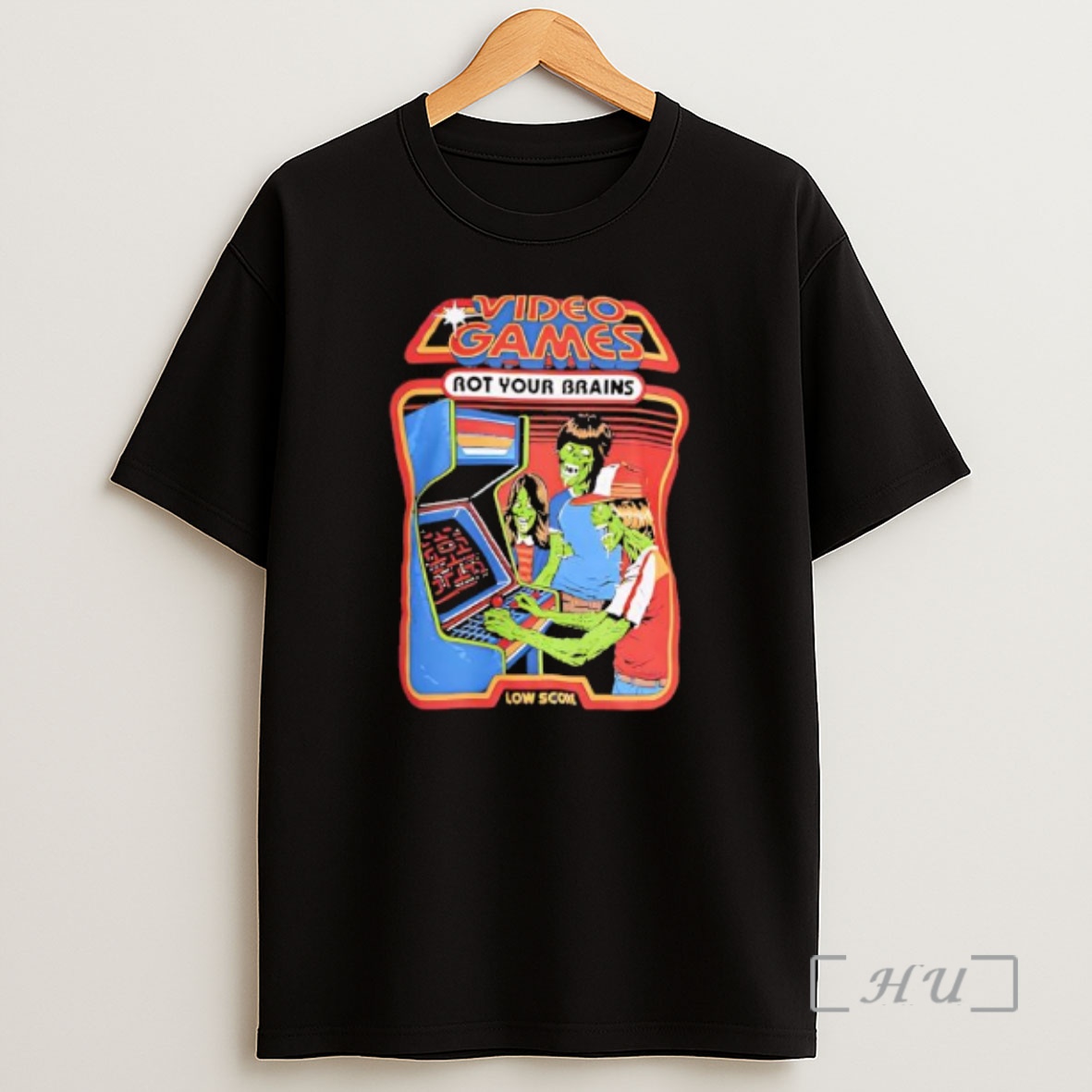 Officials Video Games Rot Your Brain Graphic Premium Shirt Sweatshirt Tee