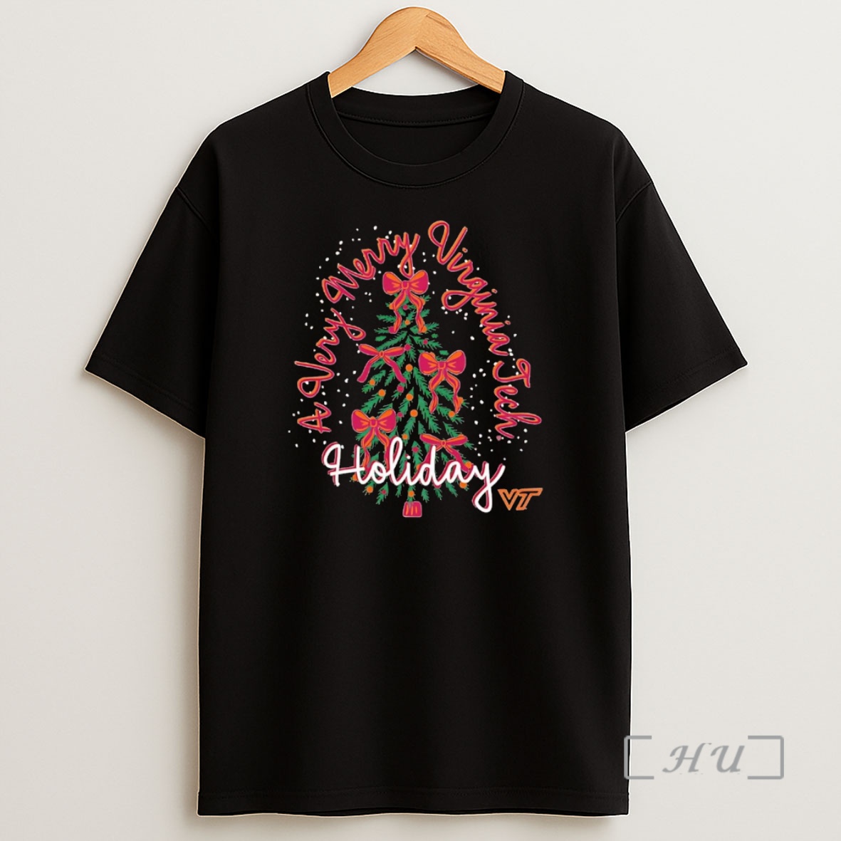 Officials Virginia Tech Hokies A Very Merry Virginia Tech Holiday Christmas Premium Shirt Sweatshirt Tee