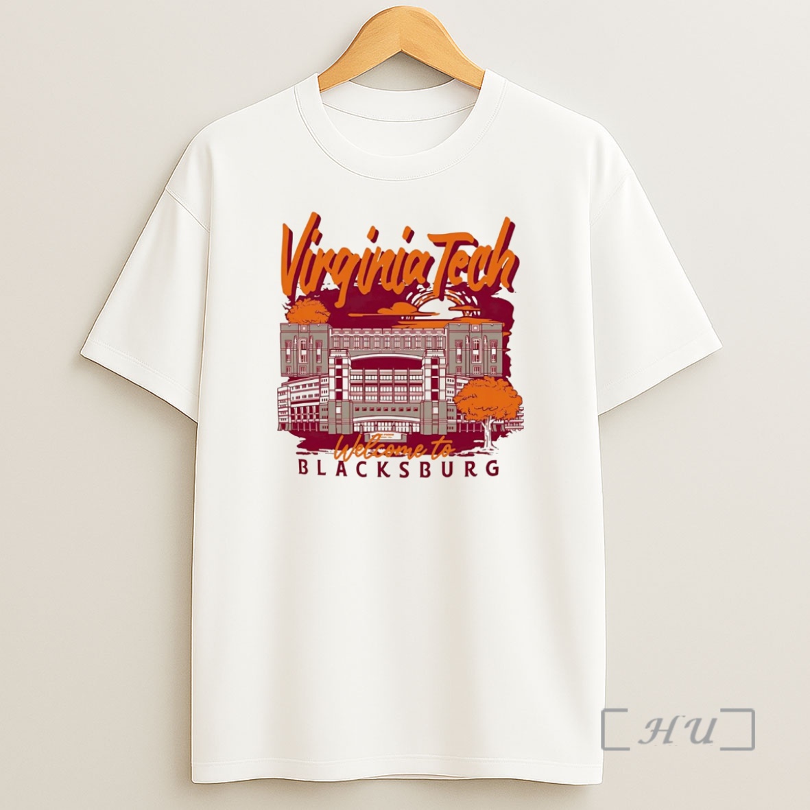 Officials Virginia Tech Hokies Welcome To Blacksburg Premium Shirt Sweatshirt Tee