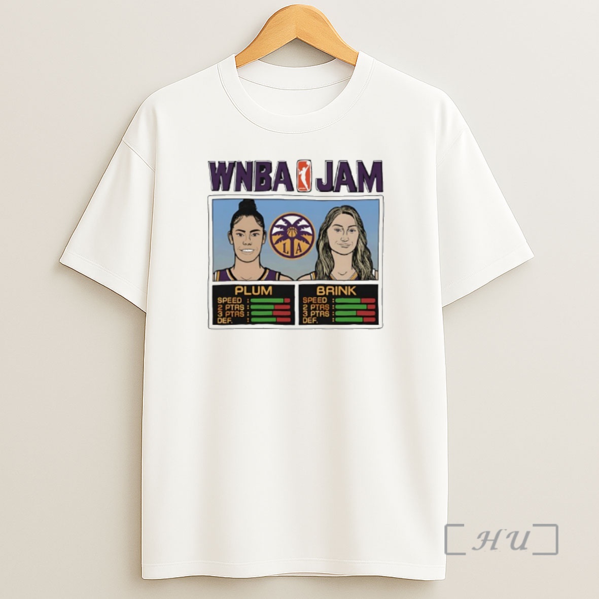 Officials Wnba Jam Cameron Brink And Kelsey Plum Los Angeles Sparks Basketball Premium Shirt Sweatshirt Tee
