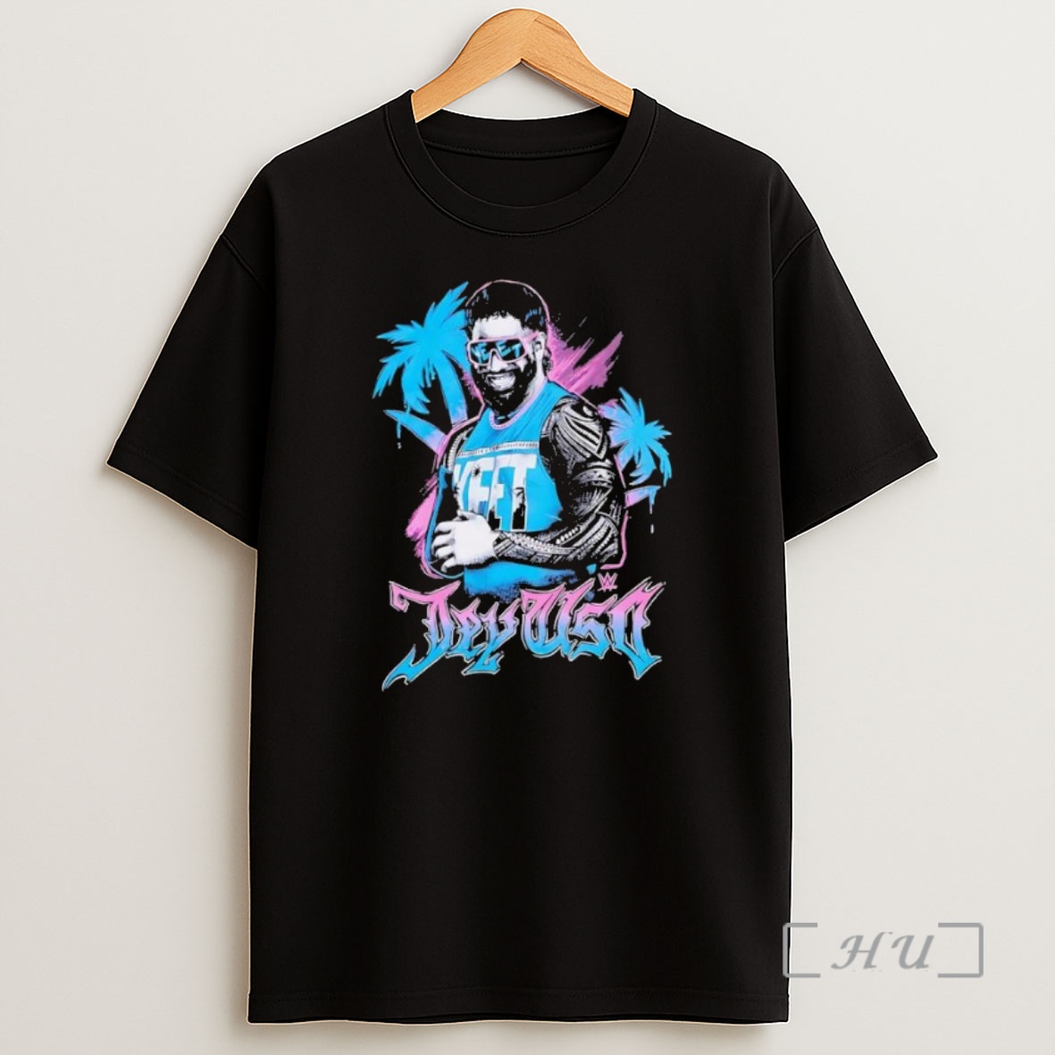 Officials Wwe Jay Uso Palm Trees Graphic Premium Shirt Sweatshirt Tee