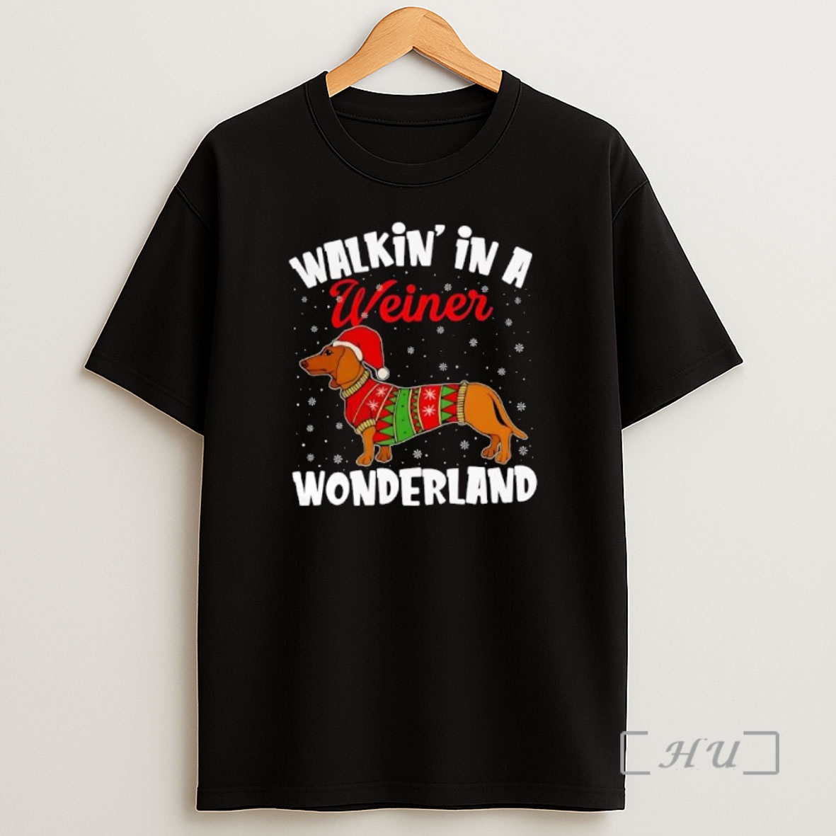 Officials Walkin In A Wiener Wonderland Christmas Premium Shirt Sweatshirt Tee