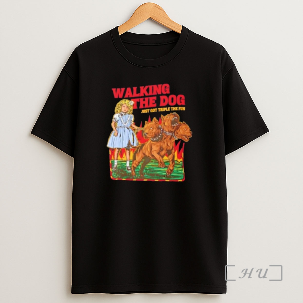 Officials Walking The Dog Triple Fun Premium Shirt Sweatshirt Tee