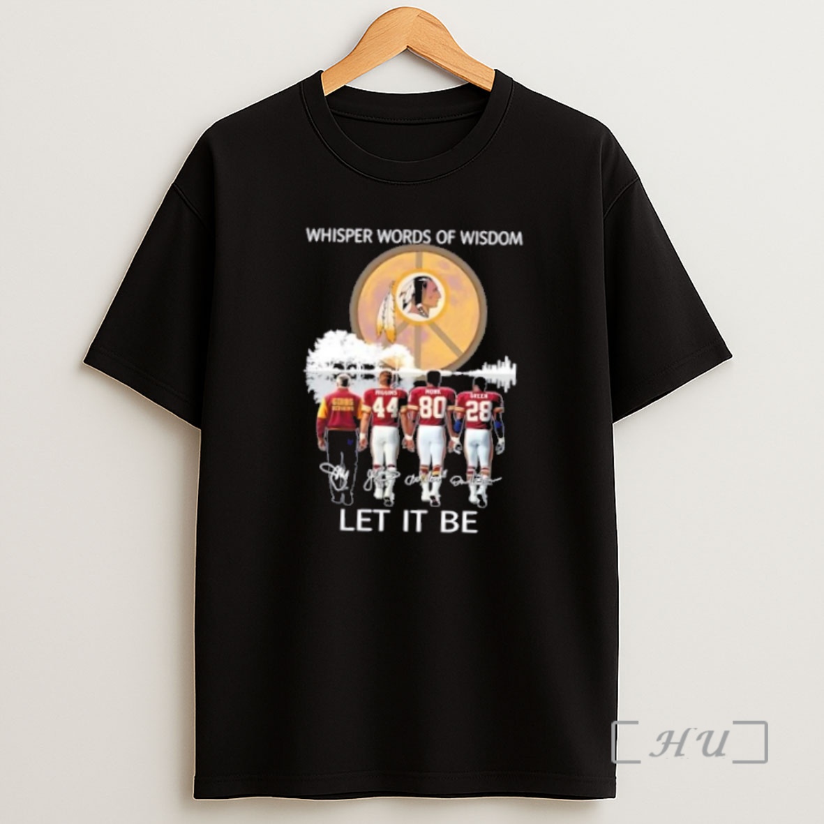 Officials Washington Commanders Gibbs And Legends Whisper Words Of Wisdom Let It Be Signatures Premium Shirt Sweatshirt Tee