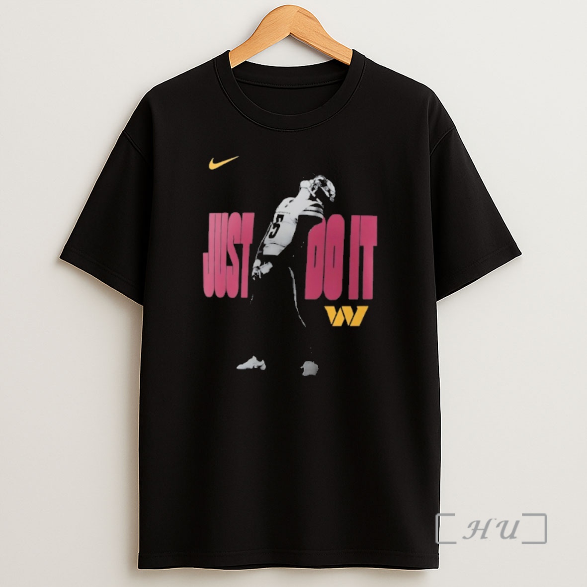 Officials Washington Commanders Jayden Daniels Nike Just Do It Premium Shirt Sweatshirt Tee