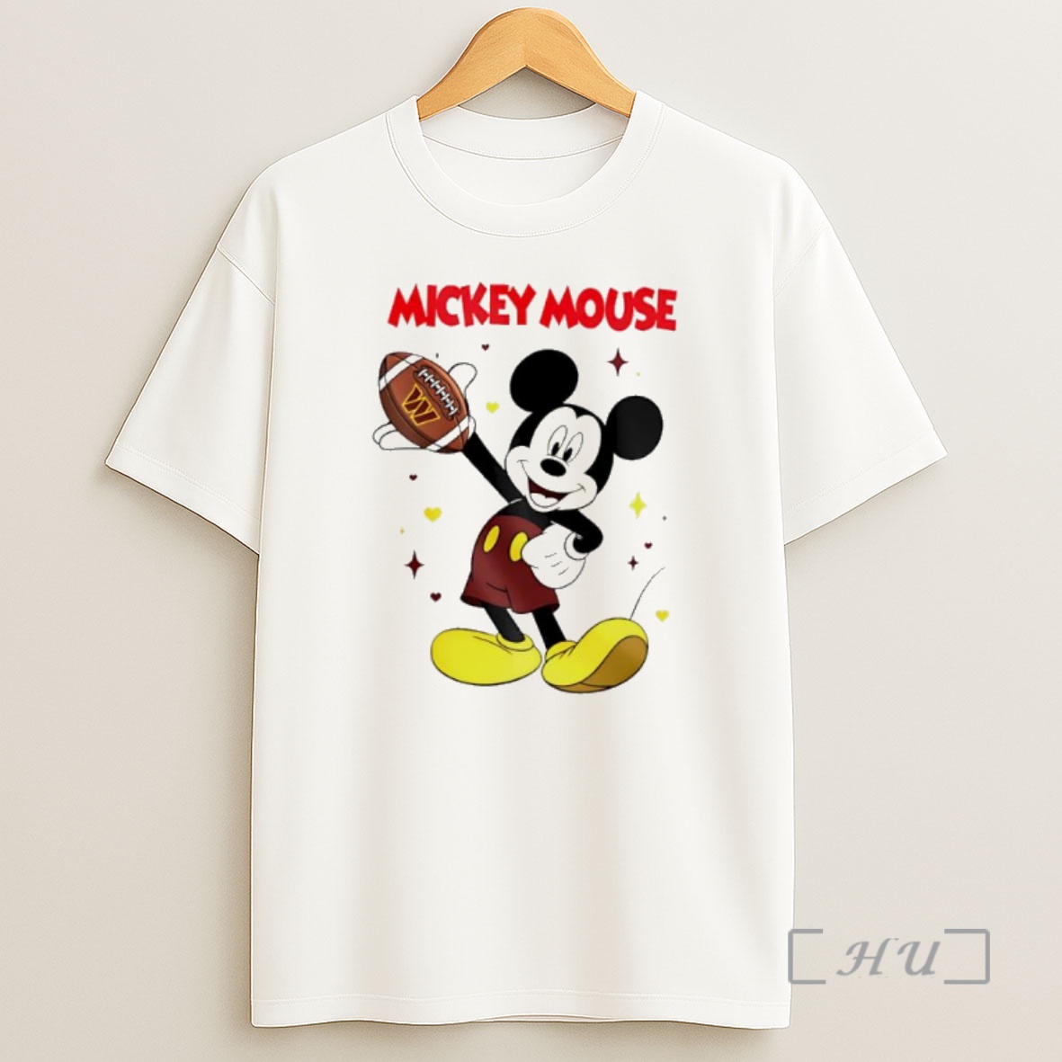 Officials Washington Commanders Mickey Mouse Player 2025 Premium Shirt Sweatshirt Tee