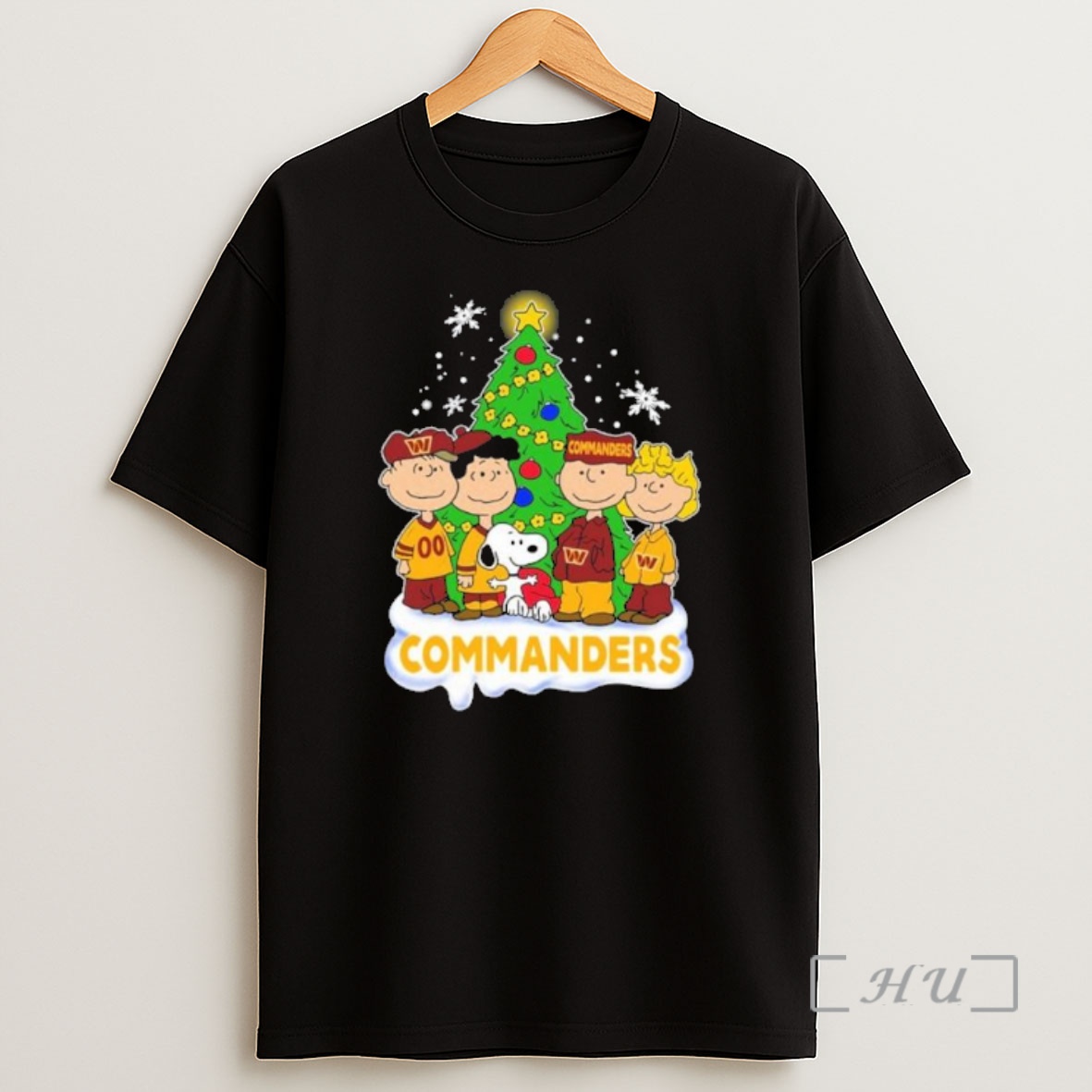 Officials Washington Commanders X The Peanuts Christmas 2025 Premium Shirt Sweatshirt Tee