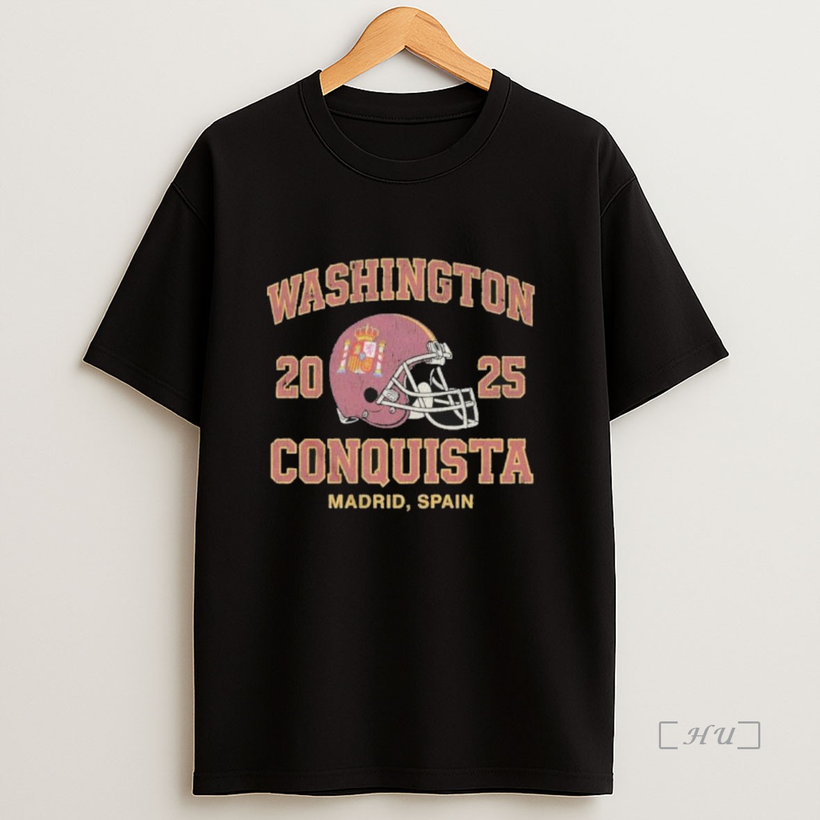 Officials Washington Conquista X Nfl Madrid 2025 Football Premium Shirt Sweatshirt Tee