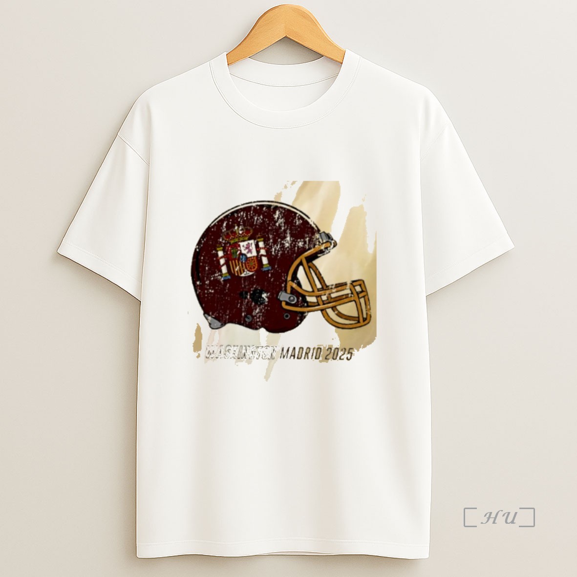 Officials Washington Football Retro Helmet X Madrid 2025 Premium Shirt Sweatshirt Tee