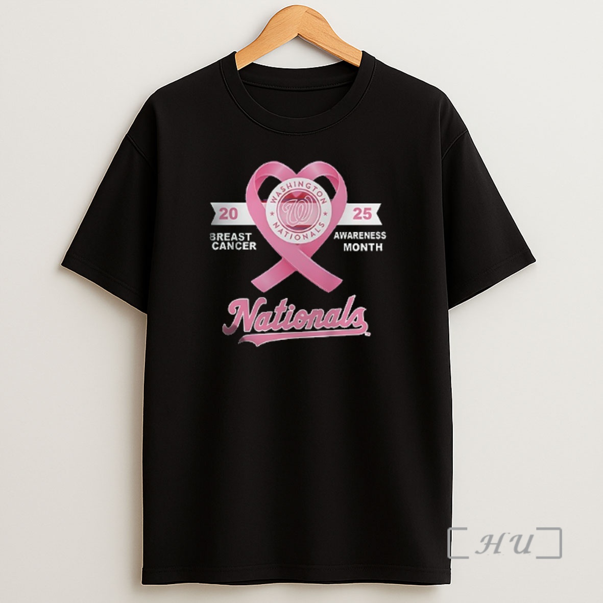 Officials Washington Nationals Strike Out Breast Cancer Premium Shirt Sweatshirt Tee
