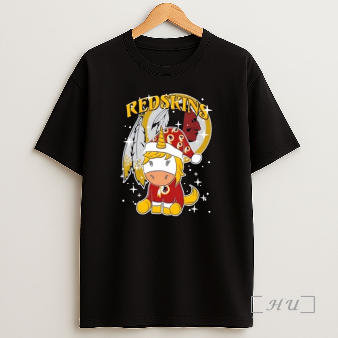 Officials Washington Redskins Football X Unicorn Merry Christmas Premium Shirt Sweatshirt Tee