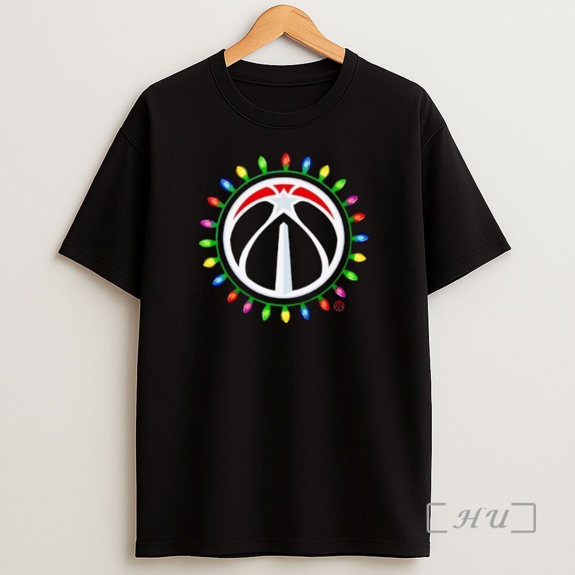Officials Washington Wizards Logo Lights Merry Christmas Premium Shirt Sweatshirt Tee