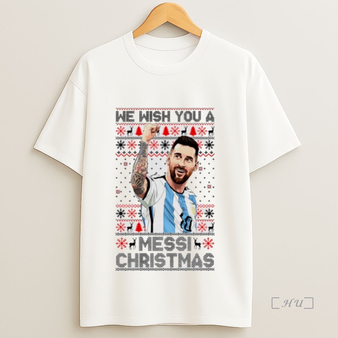 Officials We Wish You A Messi Christmas Ugly Premium Shirt Sweatshirt Tee