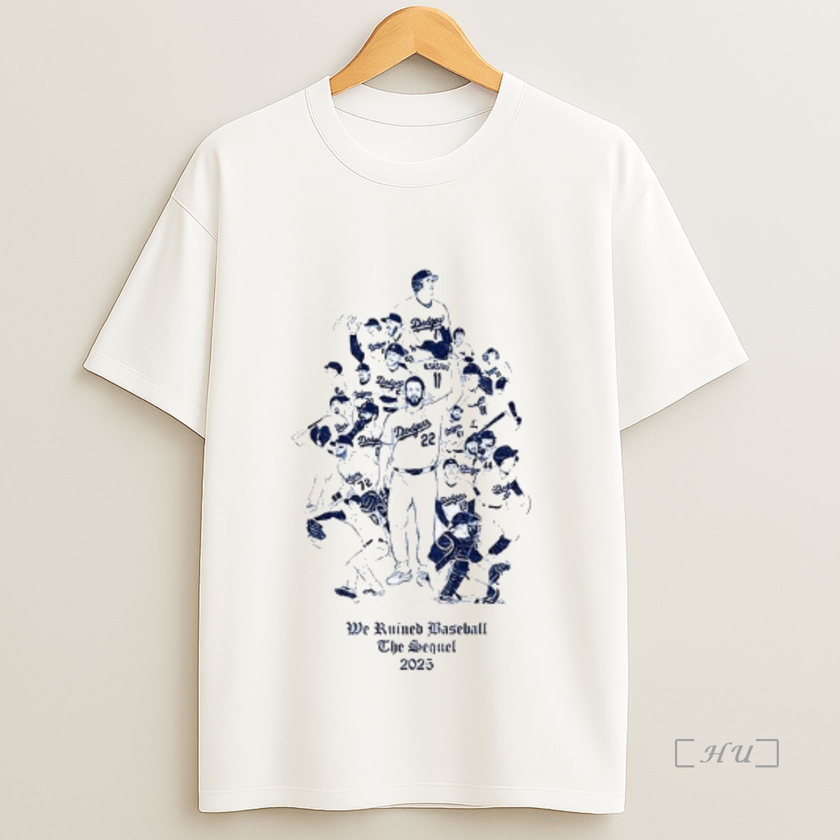 Officials We Ruined Baseball The Sequel Los Angeles Dodgers Baseball Players Mlb World Series 2025 Premium Shirt Sweatshirt Tee