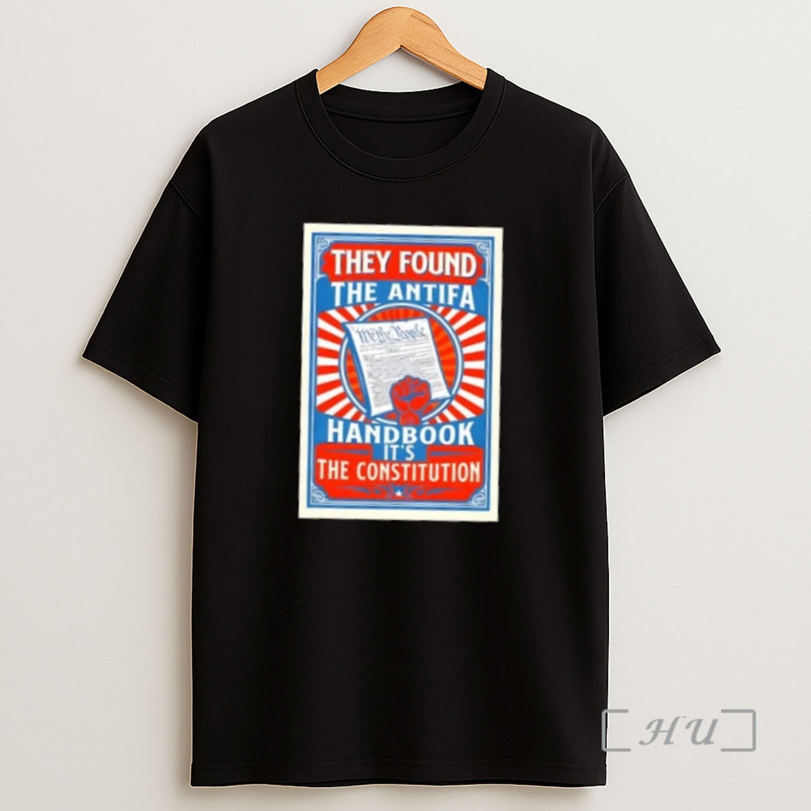 Officials We The People They Found The Antifa Handbook Its The Constitution Premium Shirt Sweatshirt Tee