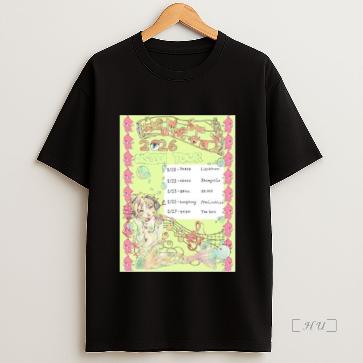 Officials Wednesday Asia Tour 2026 Premium Shirt Sweatshirt Tee